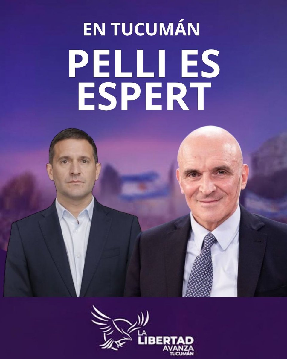 En #Tucumán el silencio es cómplice Pelli es Espert.
#PelliEsEspert