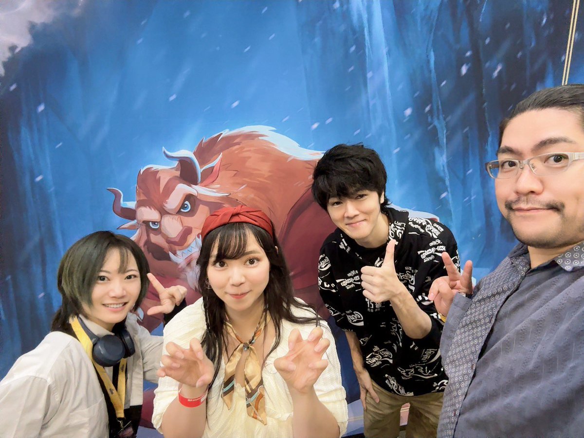 Romitnfj's tweet image. ロルカナグランプリ京都！
今日は普段実況解説している私たちも選手で出ます✨

対戦で当たったらよろしくおねがいします🏴‍☠️✨

原根さんチームは愛さんと櫻井さん

私のチームはカツキさんとプアさん

#ロルカナ　#ディズニーロルカナGP