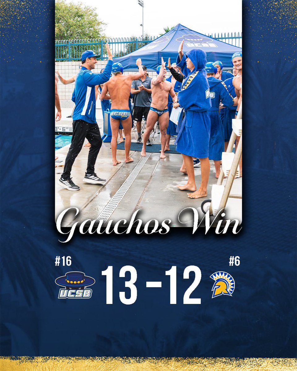 This. Is. GAUCHO WATER POLO 🗣️

#GoGauchos