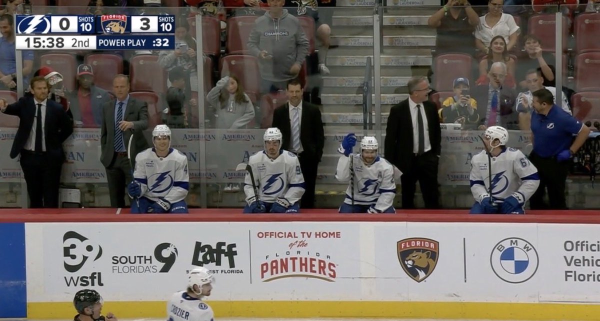 spittinchiclets's tweet photo. There’s currently more Bolts in box than on the bench 😮 

We’re SO back https://t.co/AD5lrBNvNJ