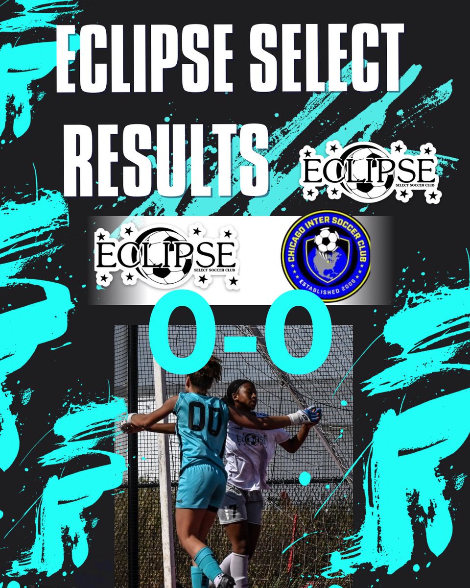eclipse2010ecnl's tweet photo. Final: 0-0 vs Chicago Inter. Strong team effort and clean sheet 💪⚽️ #EclipseSelect #ECNL https://t.co/iUVRRnXFWT