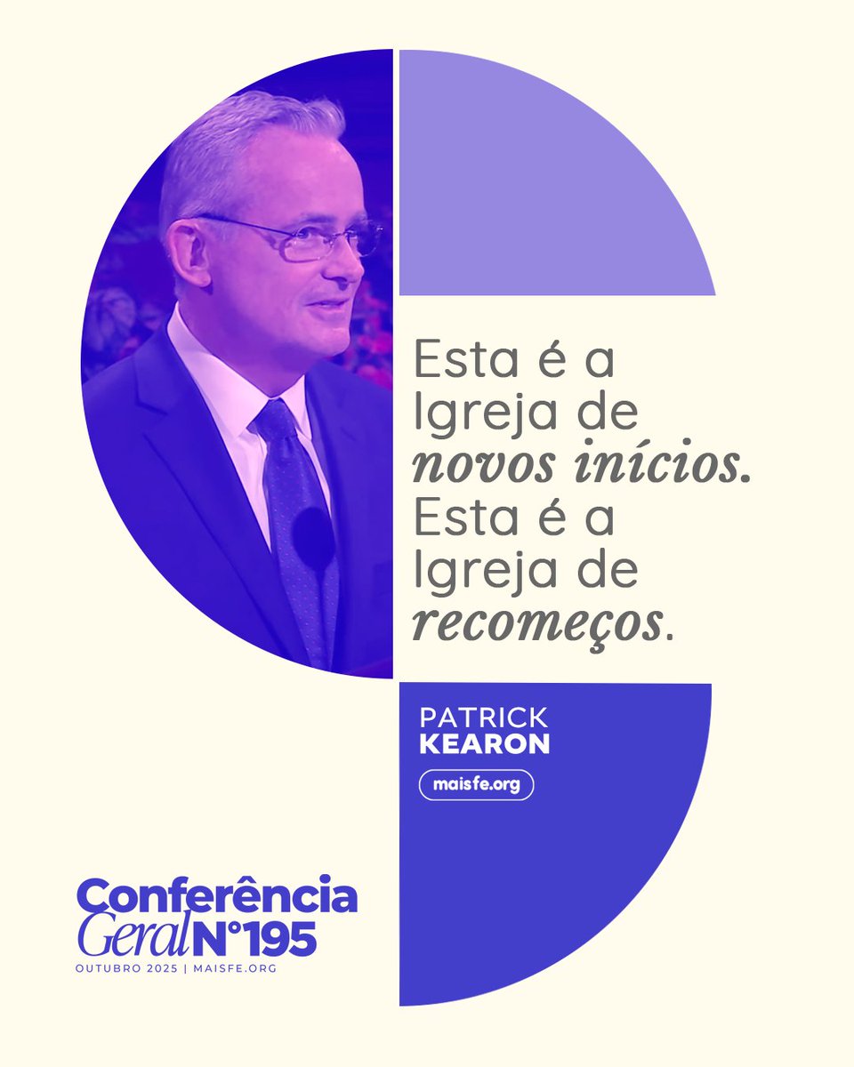 🎙️Patrick Kearon | Sessão da Noite de Sábado - Conferência Geral de Outubro de 2025
