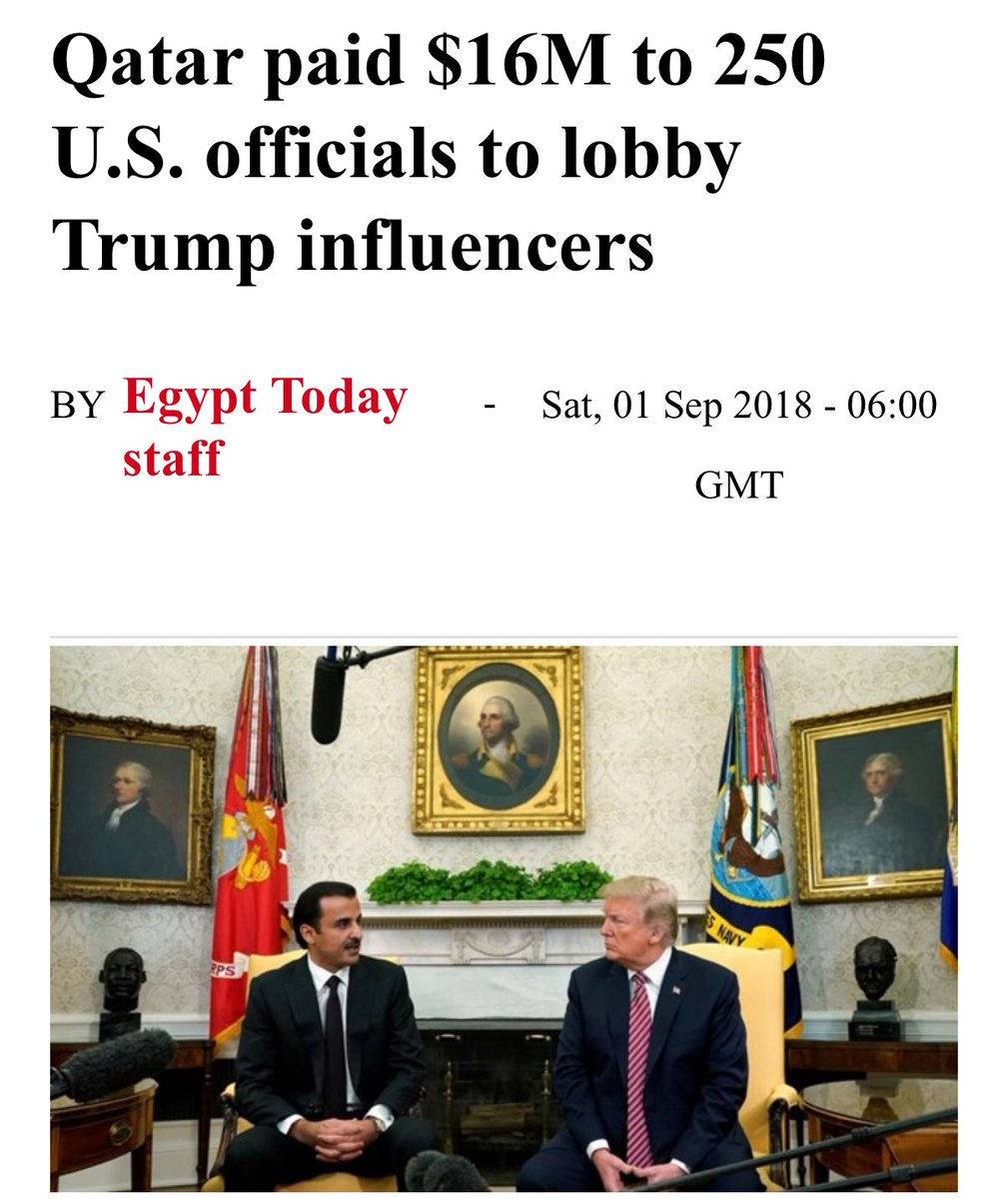 EYakoby's tweet image. Qatar spent $16 million on courting ‘MAGA’ influencers.

We want the name of every single influencer who sold America for Qatar.