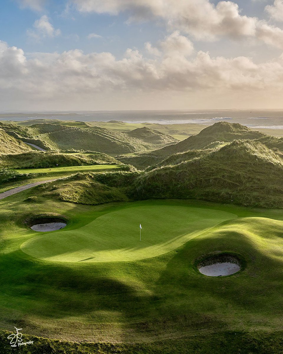 The new nine at <a href="/CarneGolfLinks/">CARNE GOLF LINKS</a> is extraordinarily woven into the original Hackett design to incorporate the rugged and majestic dunes. The scale is jaw dropping - there's a reason it's called Wild Atlantic Dunes.