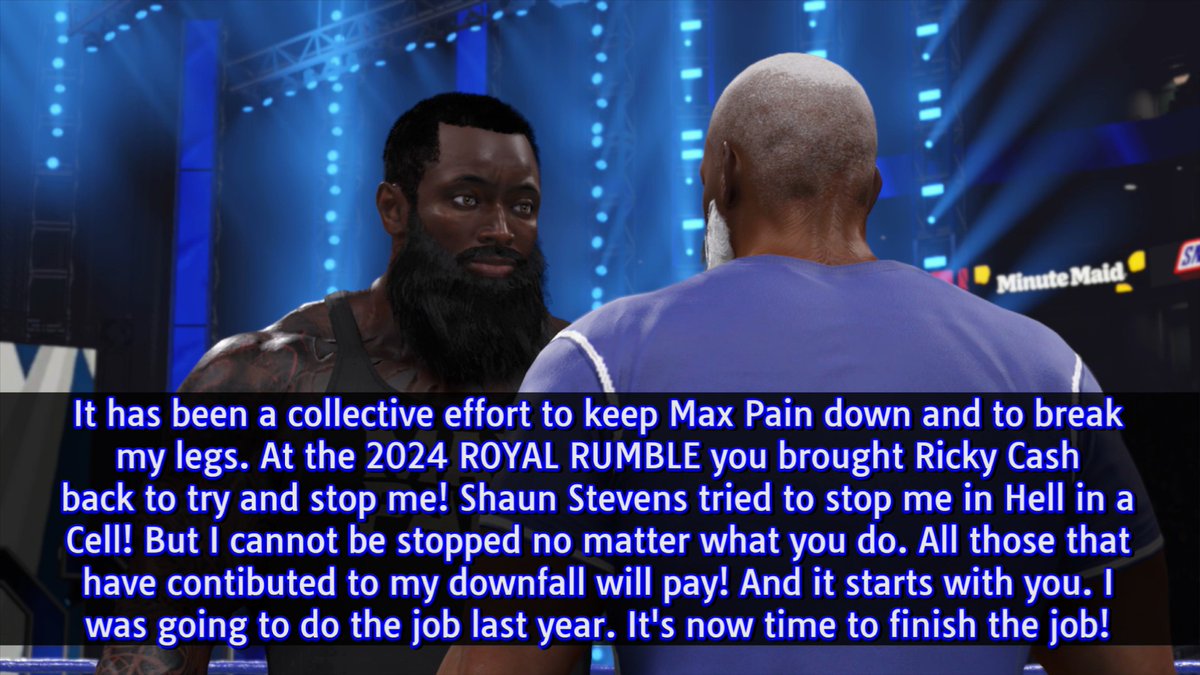 Max Pain may become completely unhinged on his warpath to winning the 2025 MPWF Royal Rumble!