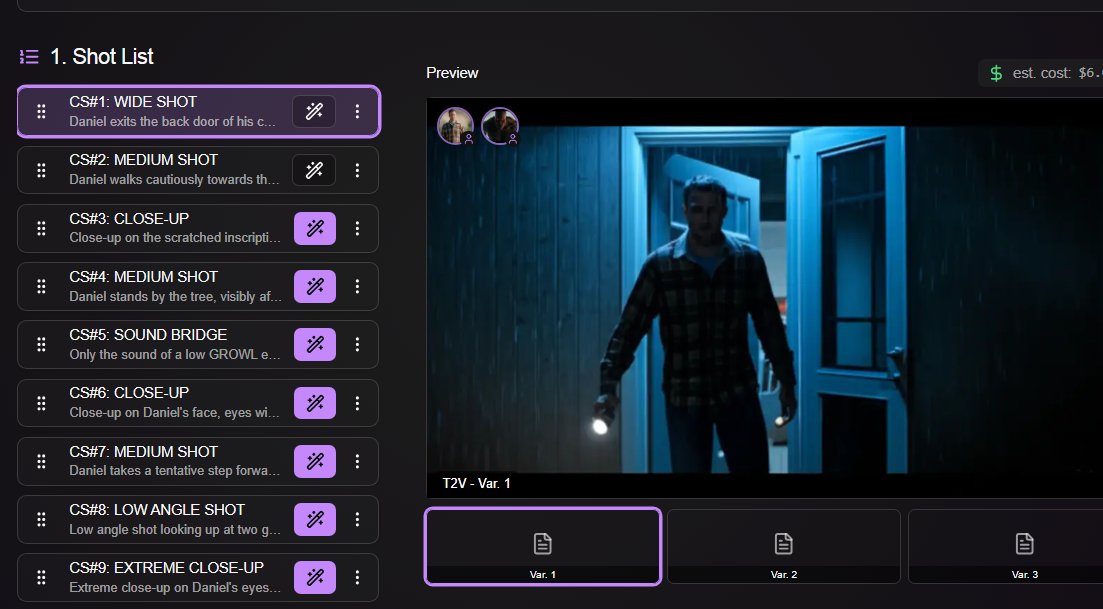 GumVue's tweet image. Created with Cine Director Web App and  @Hailuo_AI  #minimax