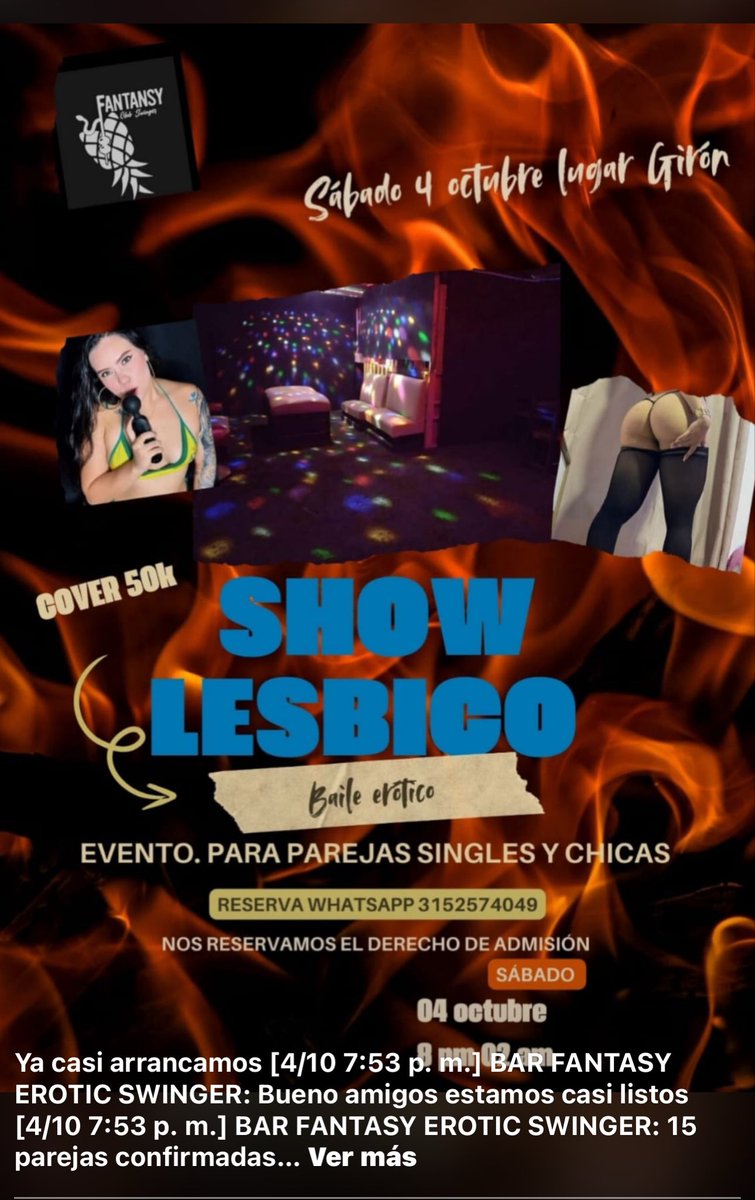 sandyfercho's tweet photo. Quien para ir esta noche fiesta Giron  somos pareja https://t.co/mpmhRAVpOS
