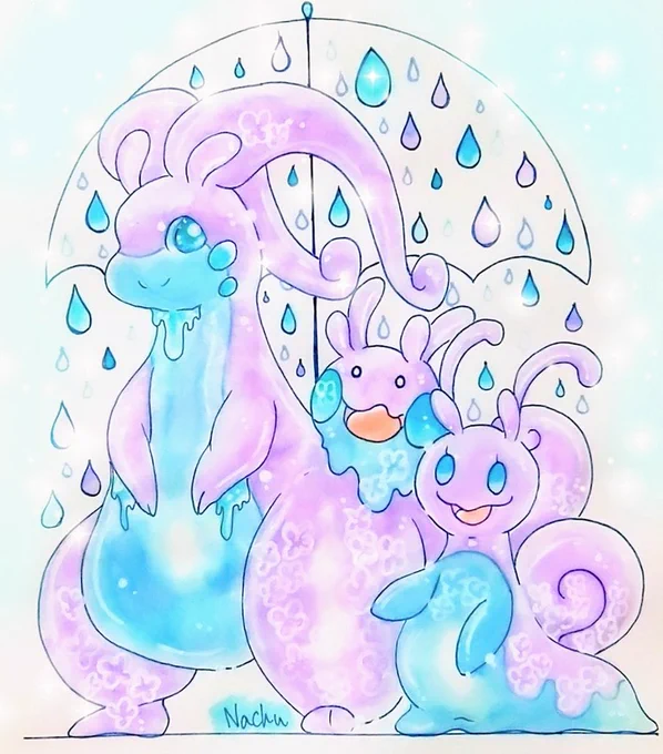 再掲祭りです ドラゴーーンッッ!!! #竜ポケモンの日 #ポケモンイラスト