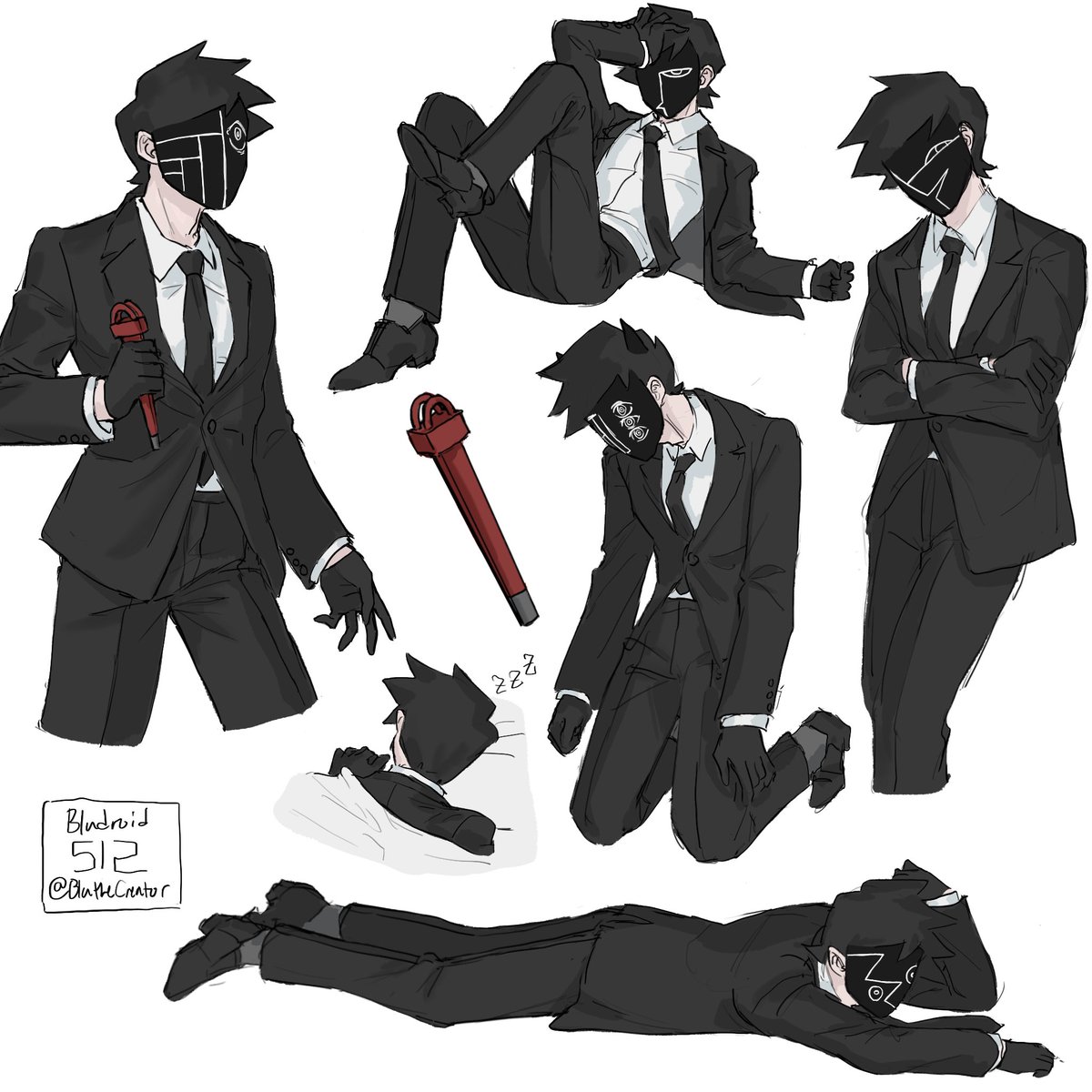 Not leaving out the King!
#Psychopomp #PsychopompGame