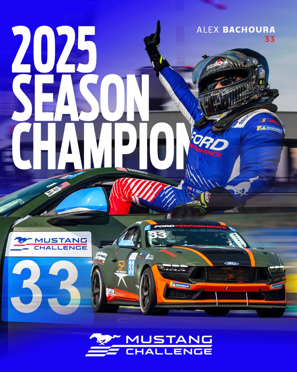 The Life of a Mustang Challenge Champion 🎉

Congratulations to Dark Horse winner No. 13 Robert Noaker and Dark Horse Legends winner No. 33 Alex Bachoura. 

#MustangChallenge