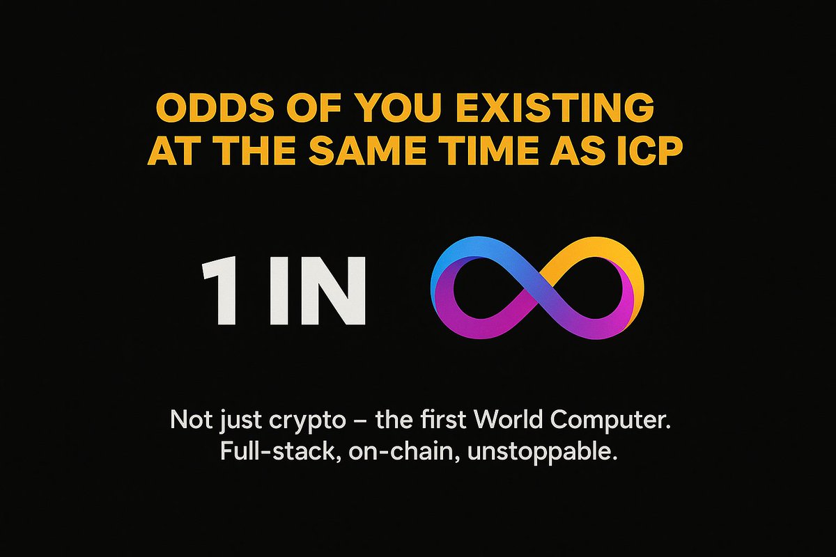 ODDS OF YOU EXISTING AT THE SAME TIME AS $ICP
                                        👉 1 IN ♾️
           Not just crypto — the first World Computer.
                 Full-stack, on-chain, unstoppable.
                                         <a href="/clownitx/">$CLOWN</a>