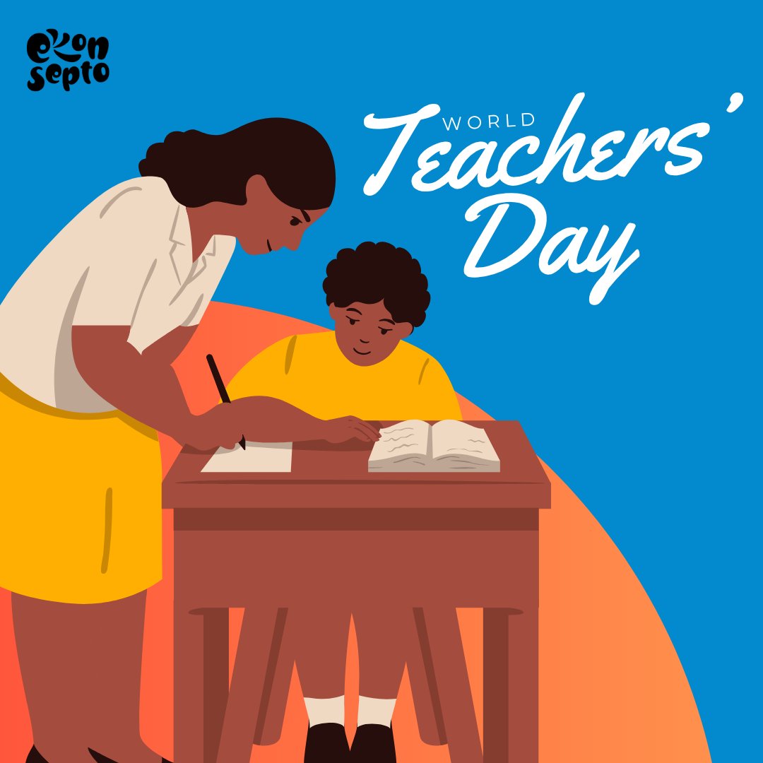 Sa lahat ng gurong tumutulong sa kabataang Pilipino na maunawaan ang mundo upang ito'y baguhin - maraming salamat! Nawa'y makamtan ninyo ang nararapat na sahod, sapat na resources, at isang dignified workplace. Happy World Teachers' Day!