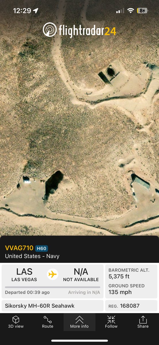 ElonAssistant's tweet image. Was following a Seahawk heading up the northwest fringe of Tonopah and spotted what looks to be an underground entry on FR