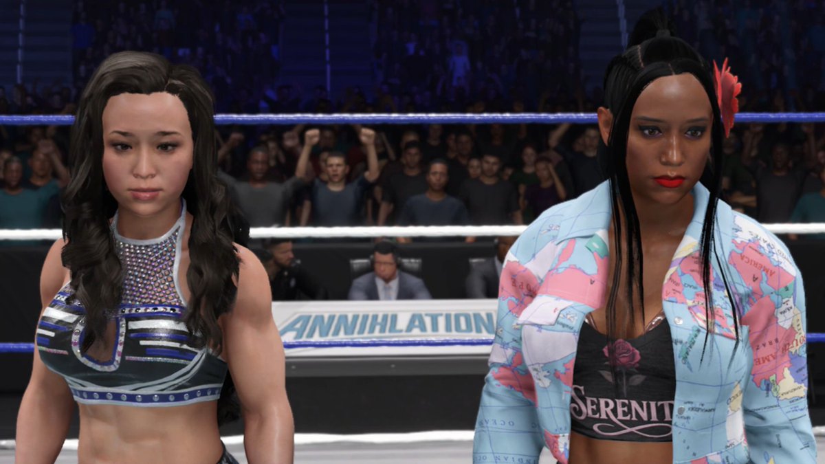 It's official! Sasha Fierce vs Serenity for the MPWF Women's World Championship at Halloween Havoc!