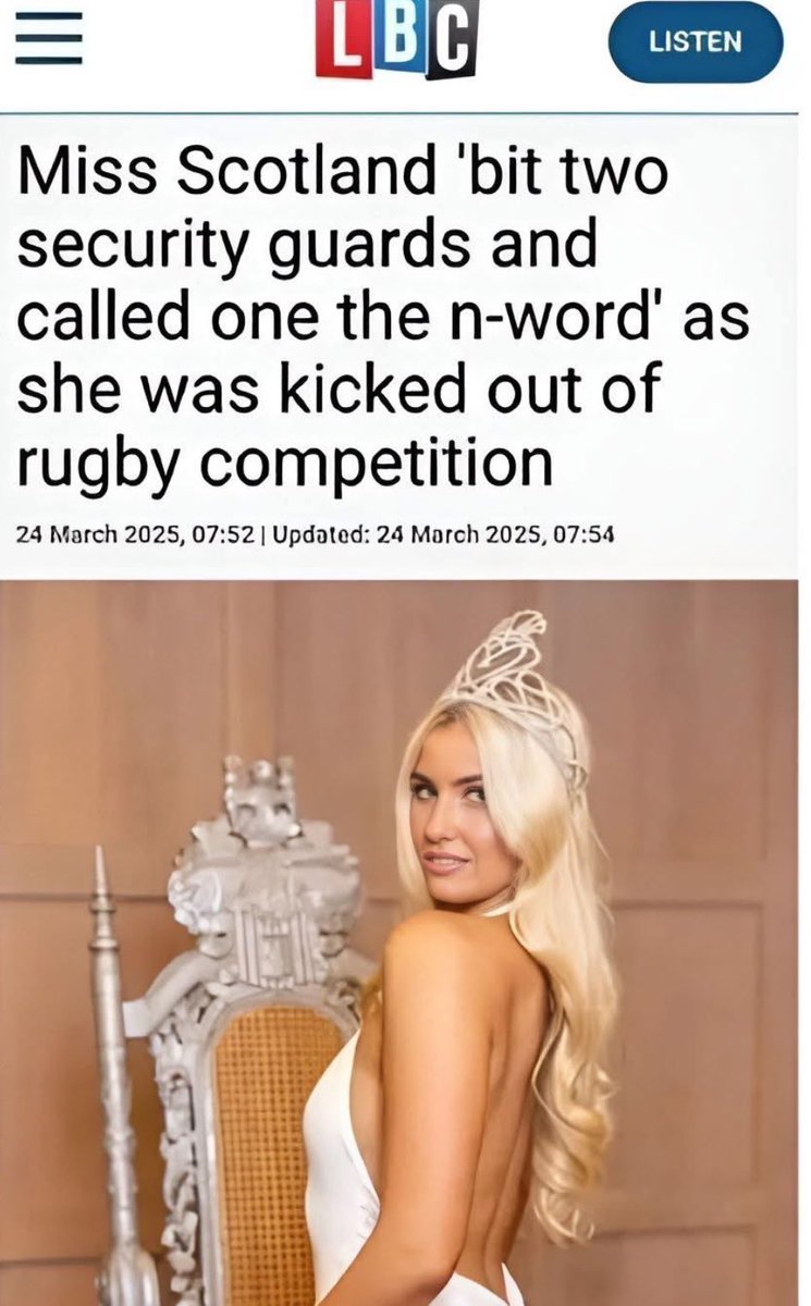 samtripoli's tweet photo. Everyone: The Perfect woman doesn’t exist!

Miss Scotland: Hold my beer! https://t.co/mDvV55G35y