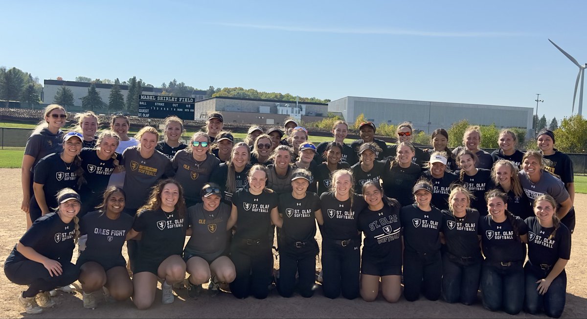 StOlafSoftball's tweet photo. We welcomed alumni back to Mabel to take on our current Oles in our annual alumni game! The Oles from the last decade DID come out on top, 6-4, but as always, the best Saturday spent with the greatest group of humans! 🫶🏼 https://t.co/e1JDAUhxBY