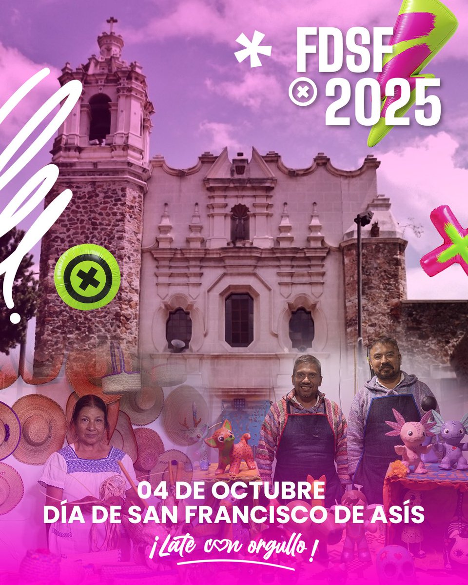 Hoy hemos celebrado el Día de San Francisco de Asís, patrono de nuestra feria. 🙌
Un día para honrar nuestras raíces, tradiciones y la esencia que nos une.

💖 ¡Porque Hidalgo late con orgullo!

#FDSF2025 #LateConOrgullo