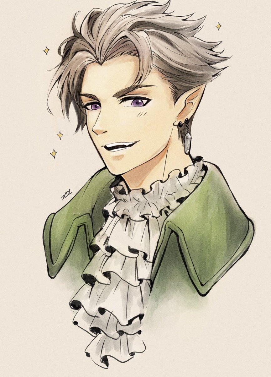 mishisdrawing's tweet photo. —-also hear me out 👉🏼👈🏼✨(the mayor looks good with both hairstyles ☺️) https://t.co/5wwCAilfZC
