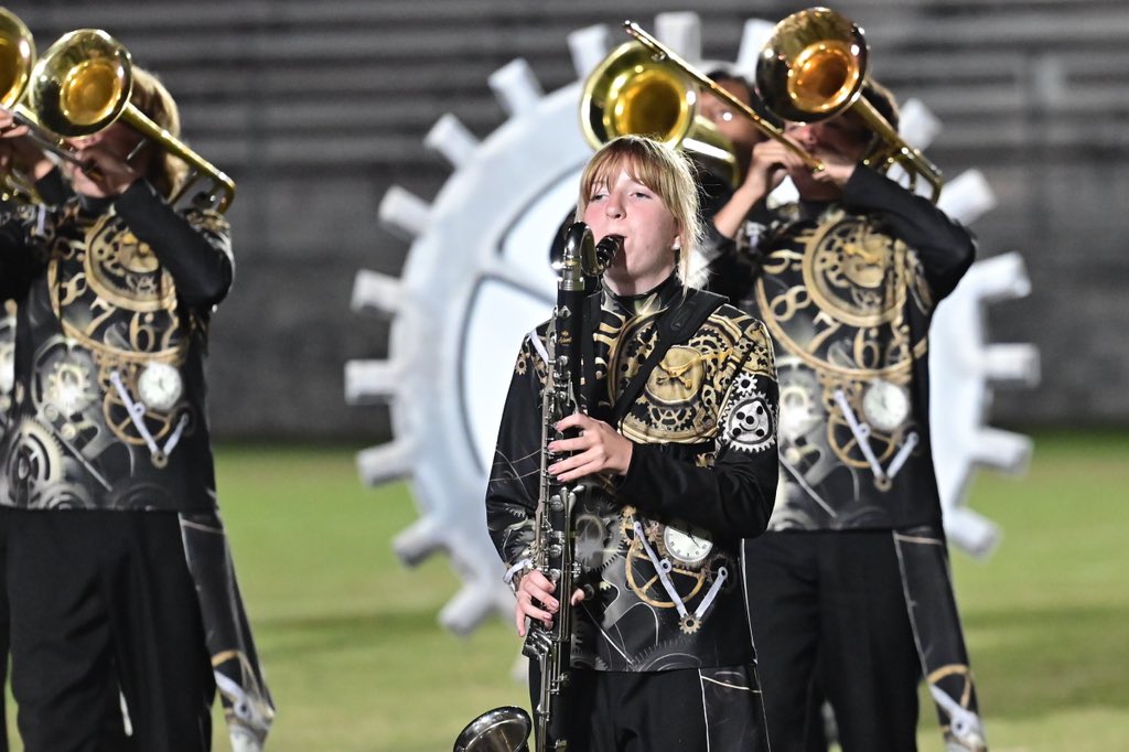 nemccpix's tweet photo. Caledonia has closed out Class 5A in the Caption portion to the 42nd Northeast Regional Marching Championships on the campus of #NEMCC. We have just two bands left — one in Class 6A and one in Class 7A. https://t.co/Osu2iQkHRZ