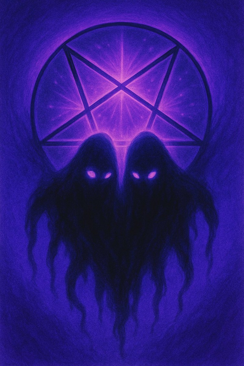 TheDemoness68's tweet image. Sinking In
Through the layers
spiders of darkness
oozing
I open the sigil
feet burn of Hellfire
I stand before it
in symbiotic absorption
#invocation #ritual
