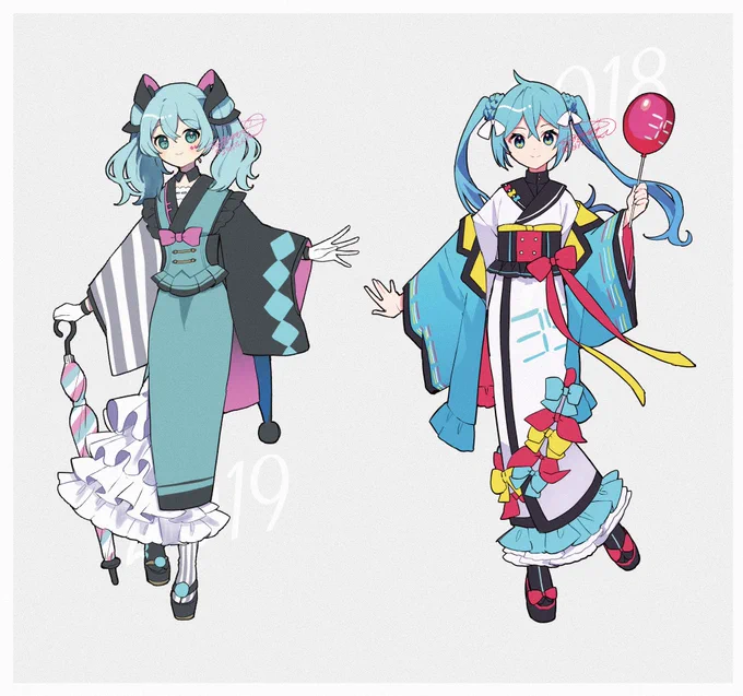 サーカスちゃんとふりかけちゃん #マジカルミライ #初音ミク