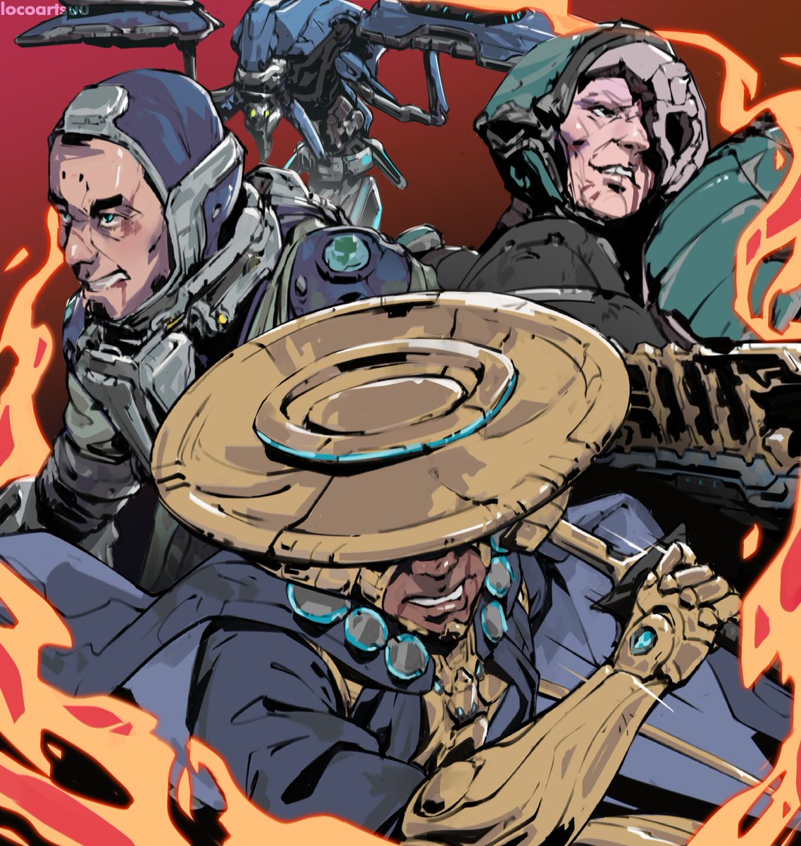 locoartsuu's tweet photo. Not me casually coming back like I never left and isn't late

Day 2 - Triad

#warframe #warframefanart #tennotober2025 #tennocreate https://t.co/FesFoqerPo