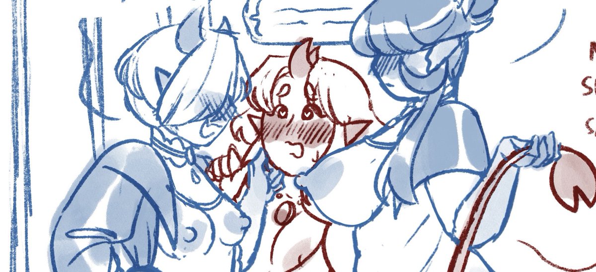 devious_plum's tweet photo. Caught in the act 💙❤️💙

#ocart #originalcharacter https://t.co/SF1aT4NGu1