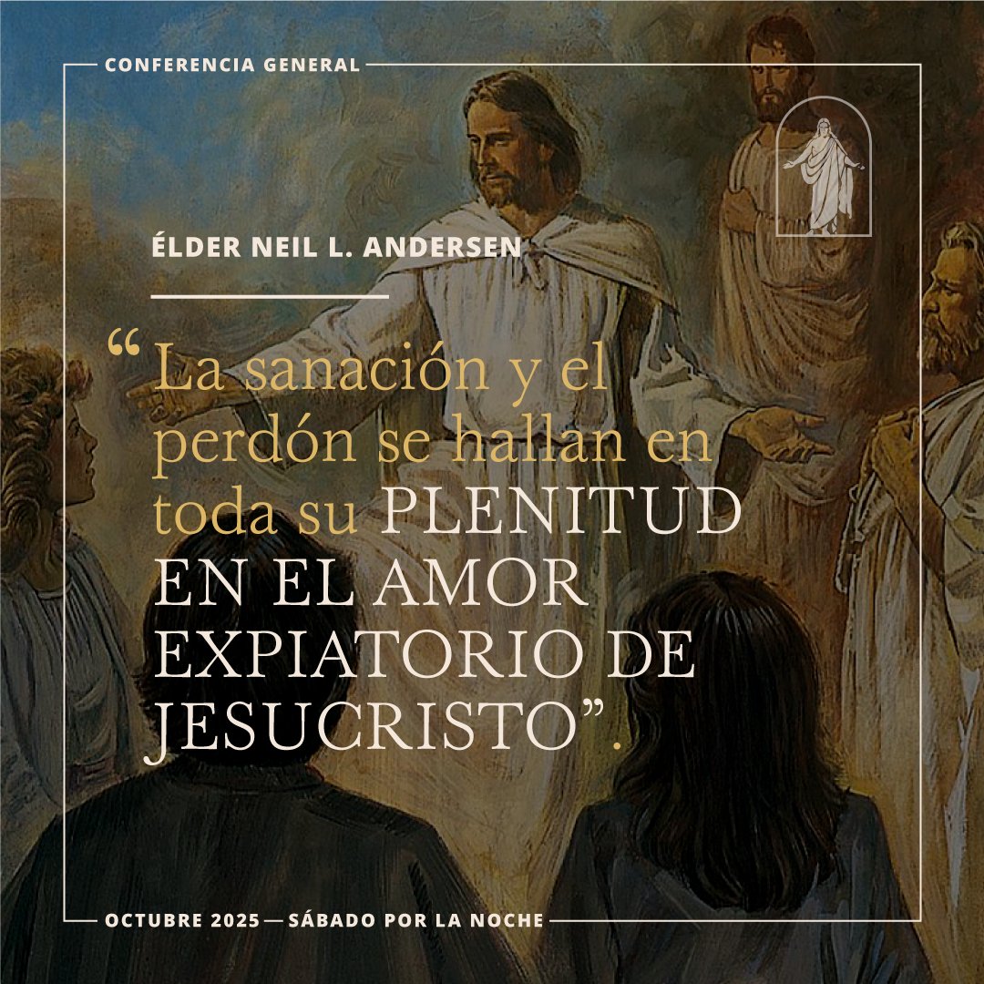 IgJesucristoSAS's tweet photo. "La sanción y el perdón se hallan en toda su plenitud en el amor expiatorio de Jesucristo", Élder @AndersenNeilL.

#ConferenciaGeneral https://t.co/Ax6iTbuIfy