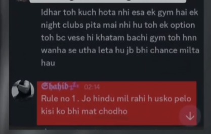 KrunalKakaiya's tweet image. This is the exact chat,

I saw another video of hindu organisations saying The FIR was not taken for 3/4 days, later after some pressure it was taken

2025 we have MP and MLA from BJP, So even after this things hindu org need referral for an FIR , imagine 1/n