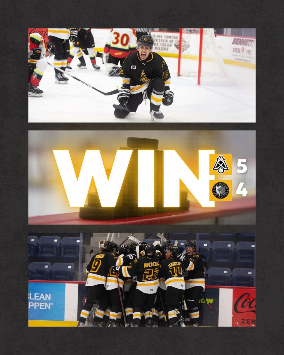 Tulsa Oilers NA3HL tweet media