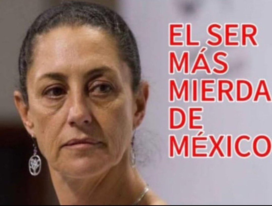 <a href="/MonitoresMultim/">MonitoresMultimedia</a> <a href="/Claudiashein/">Claudia Sheinbaum Pardo</a> <a href="/ClaraBrugadaM/">Clara Brugada Molina</a> <a href="/SSC_CDMX/">SSC CDMX</a> Pero para que arrobas a la perra malnacida de la PRESIRVIENTA <a href="/Claudiashein/">Claudia Sheinbaum Pardo</a>  Esa culera está más preocupada en tapar el desmadre de sus narcos! hasta crees que la desgraciada va a decir unaa sola palabra!