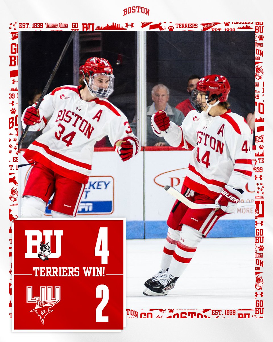 TerrierHockey's tweet image. A great start to the season!