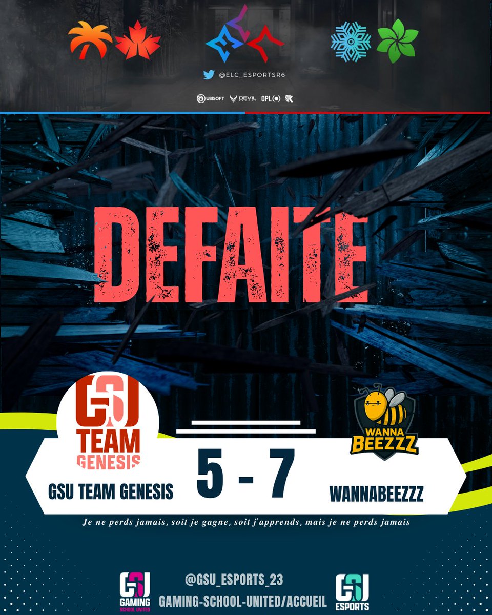 une progression en route !
Même avec une préparation chaotique, la GSU Team Genesis a étés au rendez-vous.
Elle commence à trouver son rythme, son collectif, et à bousculer son adversaire.
Ce n’est qu’un début, mais il est prometteur.