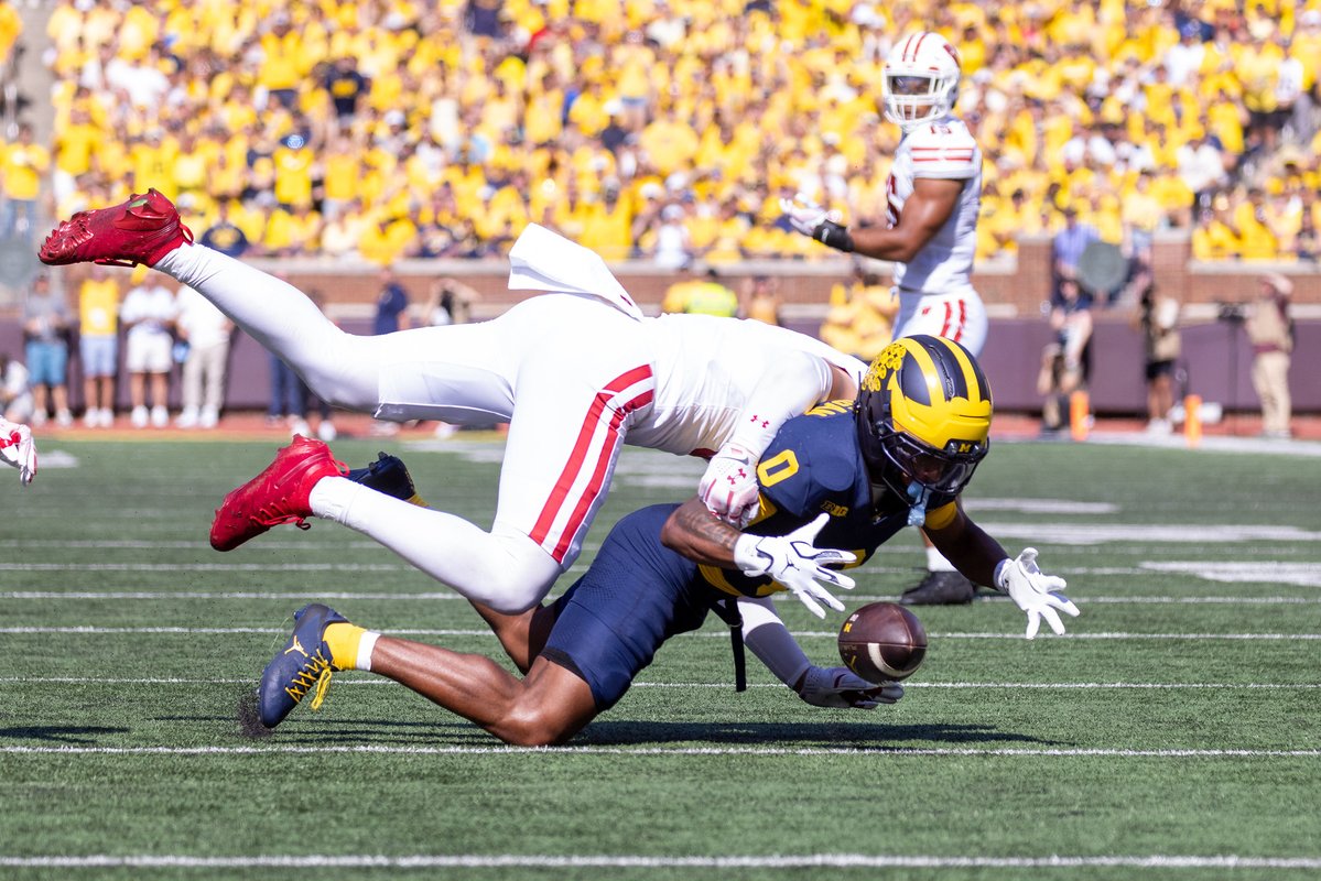A Semaj Morgan sequence:

Catch
BOBBLE 
It's fine
FUMBLE
(He fell on it)