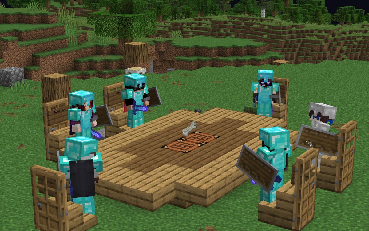 <a href="/OGLotusSMP/">Lotus SMP</a>  Team Codewords? nah Suicide Squad
<a href="/Dishhyyy/">Dish!</a> (Deathstroke)
<a href="/Solarz392049/">Solarz</a> (Deadshot)
<a href="/LuxentMC/">LUXENT</a> (Joker)    
Endyne (Captain boomerang)
<a href="/AquireTwit/">Aquire</a> (Sanic the hedgehoge. Yes sanic, cause he refused to be REVERSE FLASH OR ANYONE ELSE)
<a href="/At1az615/">Atlas615</a> (Black Manta)