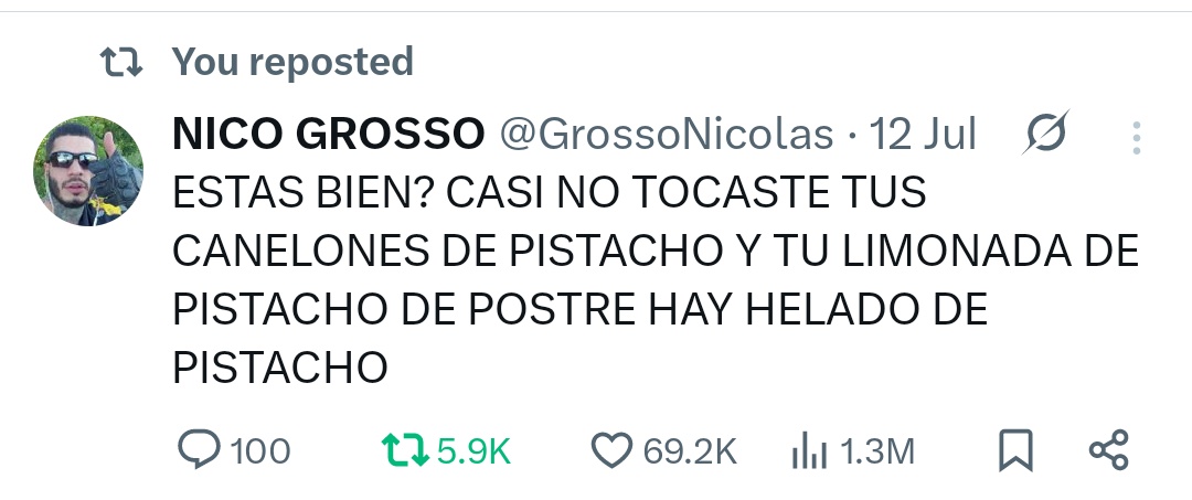 Es octubre y me acabo de manducar un bonobon de pistacho, deseando un cofler o havanna dubai. 

Ganaste pistacho.