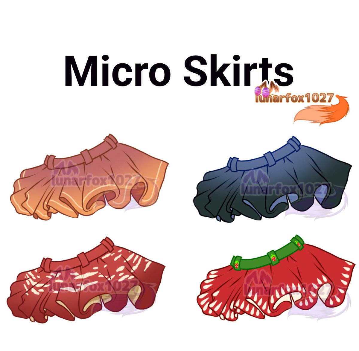 Designed micro skirts ❤
I adore how they came out ^>^
#fashion #style #fashiondesign #designer #art #drawing #artwork #illustration #skirt #miniskirt #microskirt