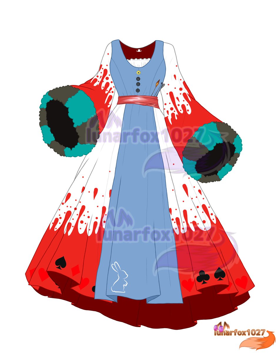 Trying to design again after some year ^>^
Absolutely love how they came out ❤
#fashion #style #fashiondesign #designer #art #drawing #artwork #illustration #dress #dresses #style #AliceInWonderland