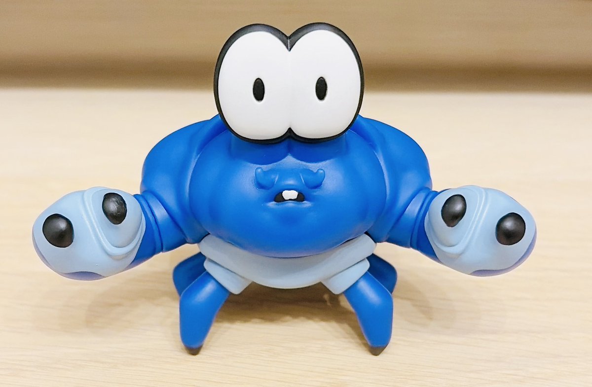 donpa28's tweet photo. 最近ゲットできた青ソフビ!
めちゃくちゃ欲しかった
ブルーのCrabby 🦀
#ソフビ
#MONKEYCRAB https://t.co/O3njsopVCj