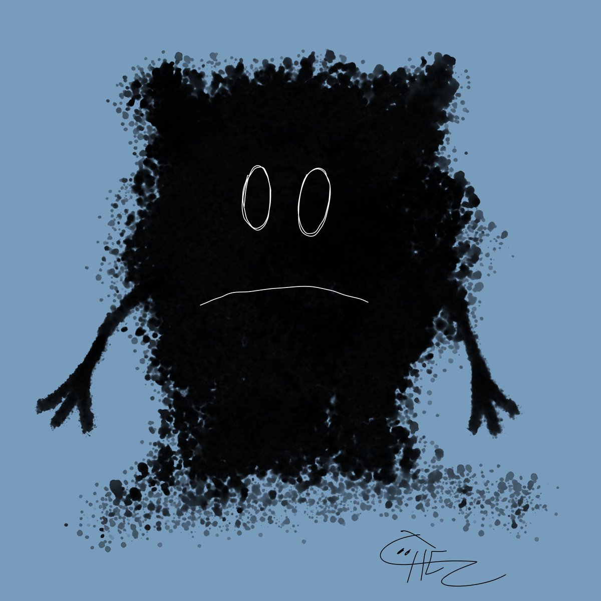 ChezBoy2000's tweet image. Cheztober 2025 #4: Murky

Ever got that murky feeling? (I do.)

#ChezToons #HunterFenton #Inktober #Inktober2025 #Chezober #Inktober52