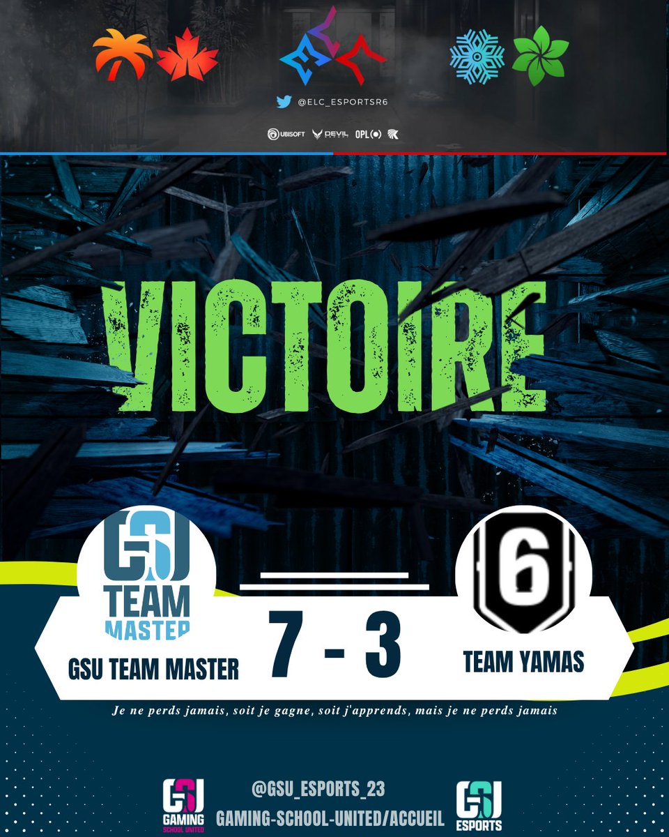 Plaisir et révolte au rendez-vous !
Mal parti, ce match a révélé le mental combattant de la GSU Team Master.
Capables de se révolter et d’imposer leur jeu, cette équipe a le meilleur moteur: le plaisir de jouer !