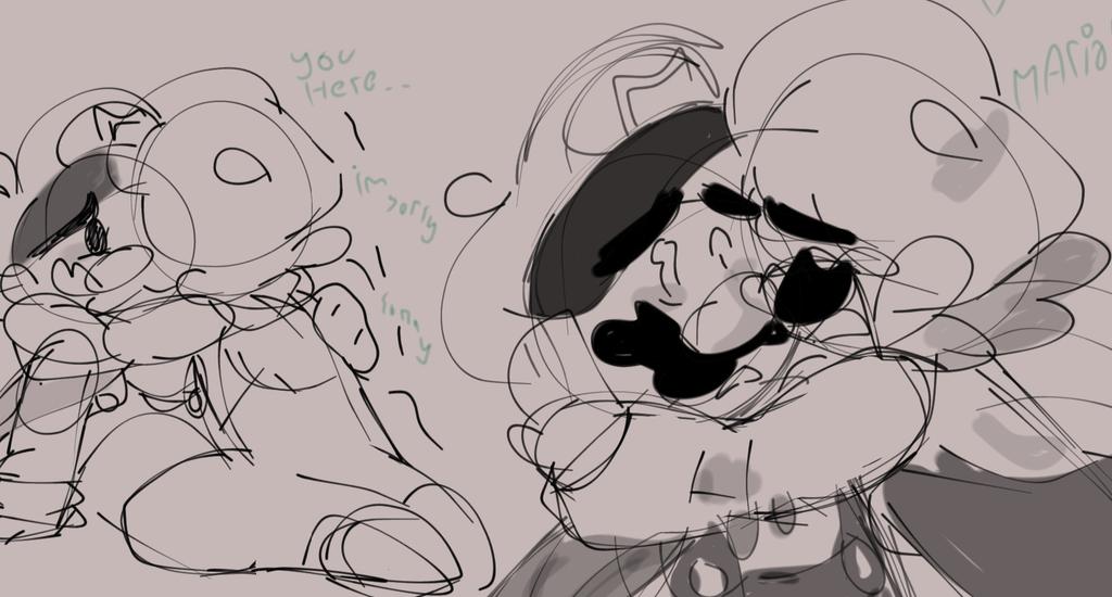 Solukate_0's tweet image. [Beta Luigi and IHY Mario]
#mariomadnessv2 #mariomadness