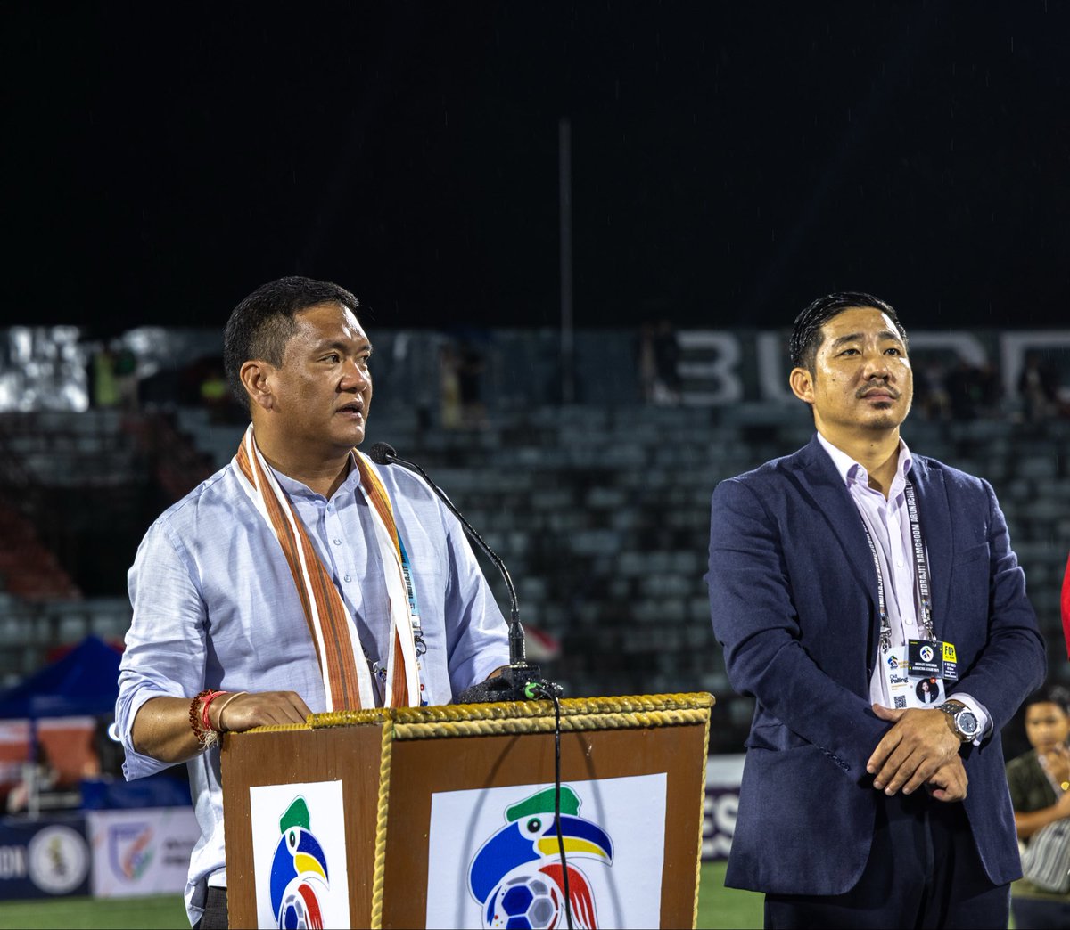 NELiveTV's tweet photo. Indrajit Namchoom Arunachal League 2025 Kicks Off
#ArunachalPradesh #northeast #northeastlive #Sports #INAL https://t.co/JN4b2C2blR