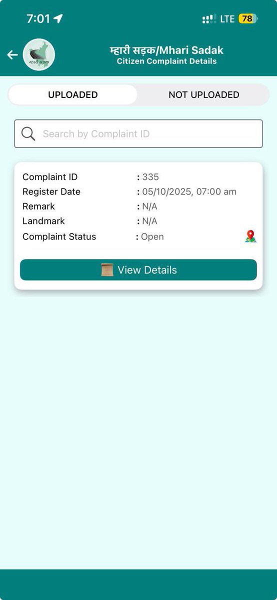 YADAV0787's tweet photo. @HaryanaPwd Respected Sir,
I have filed complaint to improve the condition of road Kapriwas bus stand to palasoli road which is in very pathetic condition so please rebuilt pr repair it.
Regards
Arjun https://t.co/d5MkRvNKog