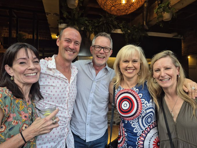 AndrewFaulkner9's tweet photo. Thanks to all for a great school reunion at the Hood last night. Let's do it again next year. #marryatville #mhos https://t.co/aLs869vX4J