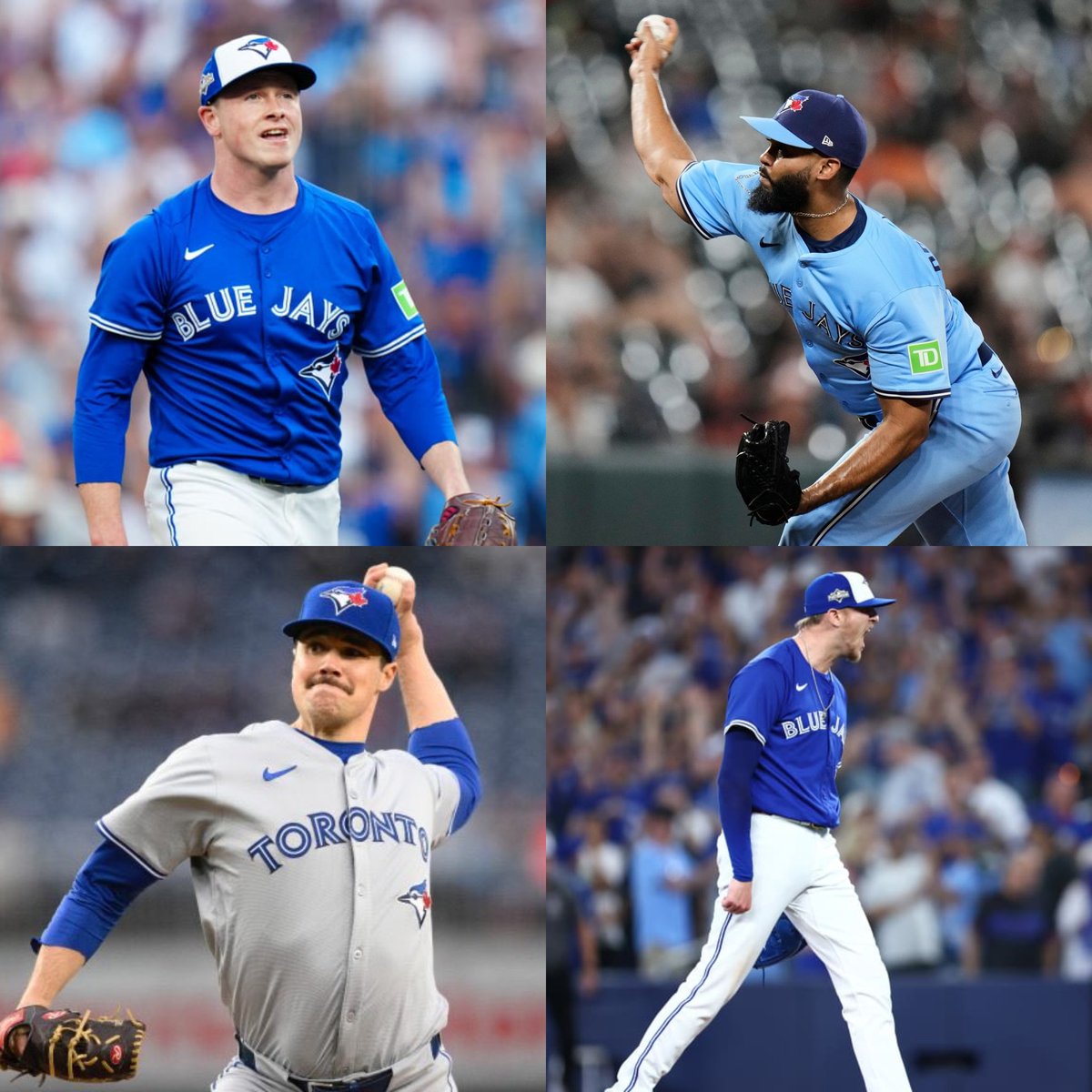 MBRDeportivo's tweet image. El relevo de los Blue Jays(Verland, Dominguez, Little y Hoffman) dominaron en el juego 1 a los Yankees👇:
3.1IP
0ER
2H
1HBP
0BB
3K
0.00ERA
2.24FIP
0.60WHIP
23.1% K%
Bateo NYY: .481OPS|.220wOBA
#WANTITALL #Postseason 
@ElTioElie @BaseballFor2day @vozdelfanatico