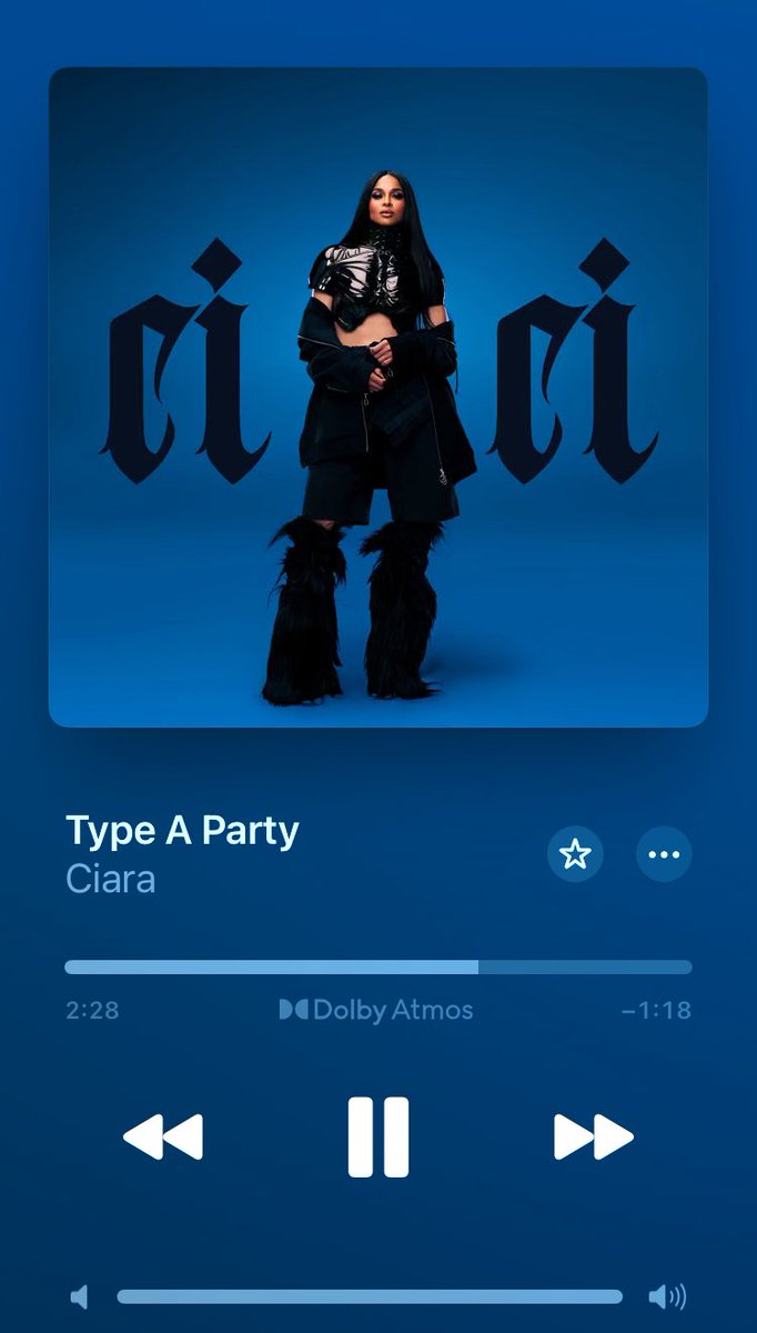 htowngurl17's tweet photo. #mood ๐ฅ๐๐ฝ๐ฉthese songs should be pushed to r&b stations so good #typeaparty #lowkey #cici @ciara https://t.co/f0XZHHqSj7 https://t.co/z5Ms2X2dBc