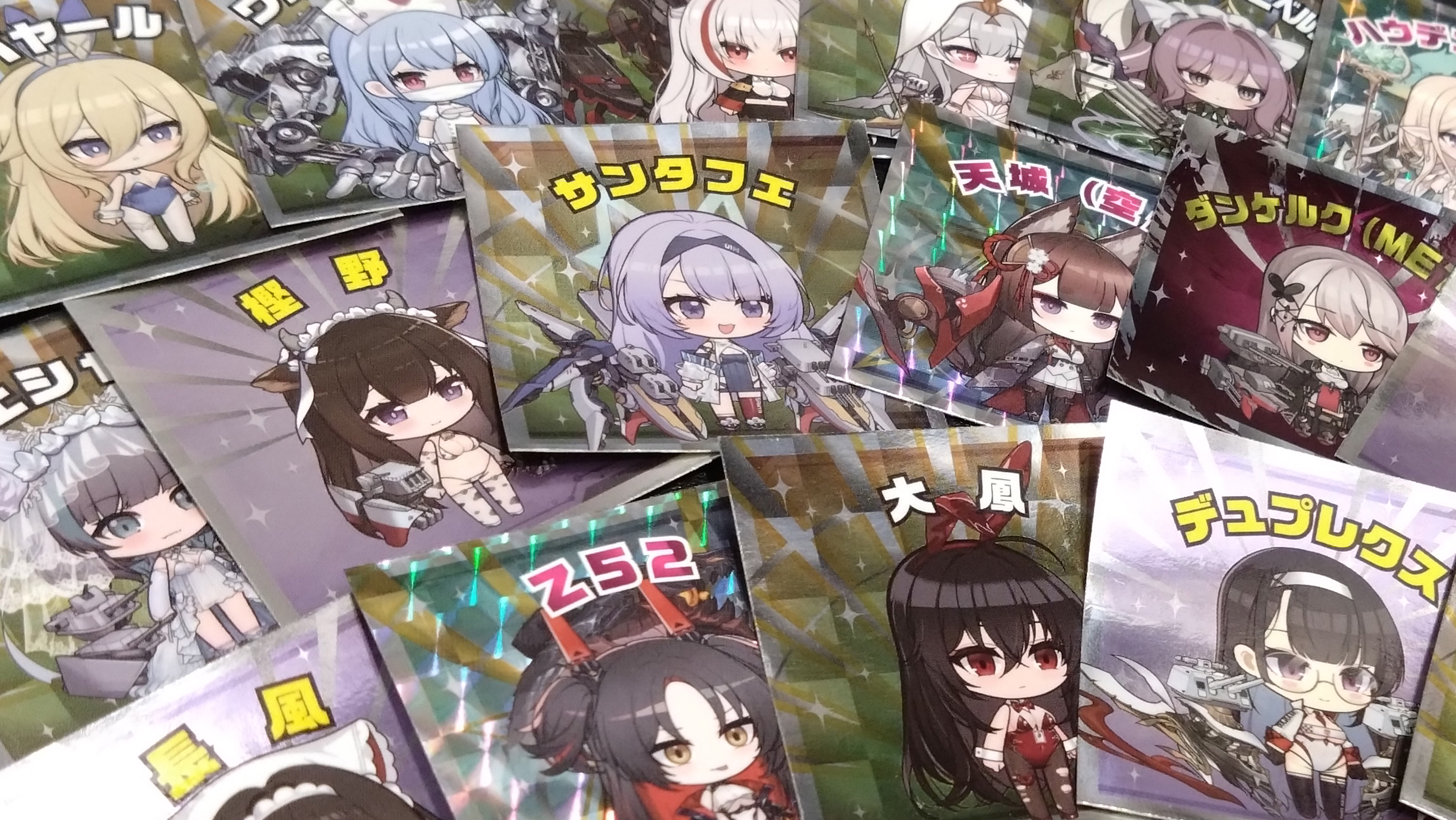 アズレン　謎解きスタンプラリー　購入特典ステッカー　20種コンプリートセット 東京フィギュアギャラリー【公式】 on X: 