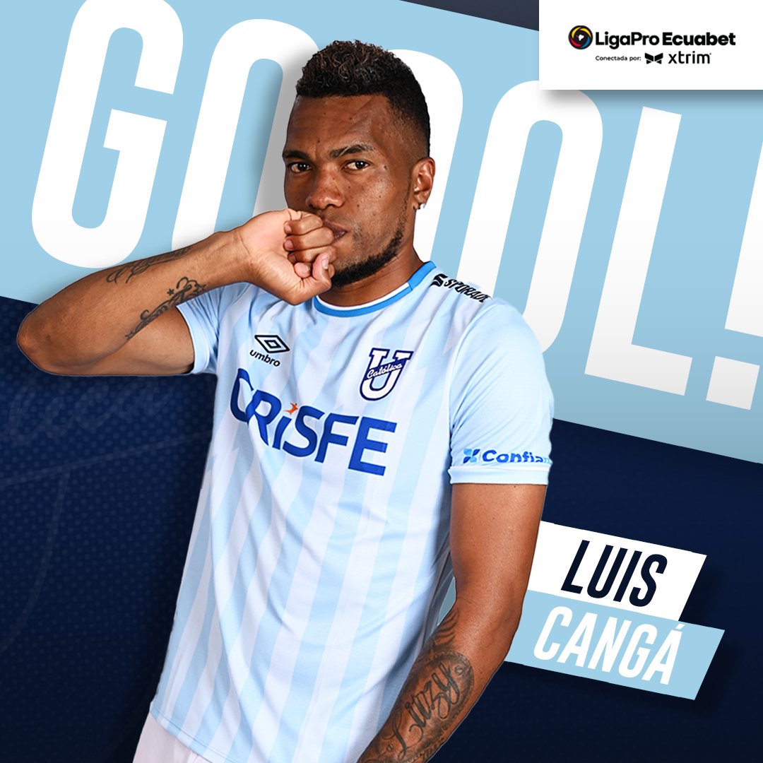 85'| Gooooooooooooooooooool Cammarata Luis Cangá la agarra en el área y marca el empate 

U. Católica 1️⃣-1️⃣ Liga

Vamos 💪

¡La Nueva Chatoleí! 🔵⚪️

#FamiliaCammarata
#LigaEcuabetconectadaporXtrim 
#TodosPorCatólica
#alamaneracammarata