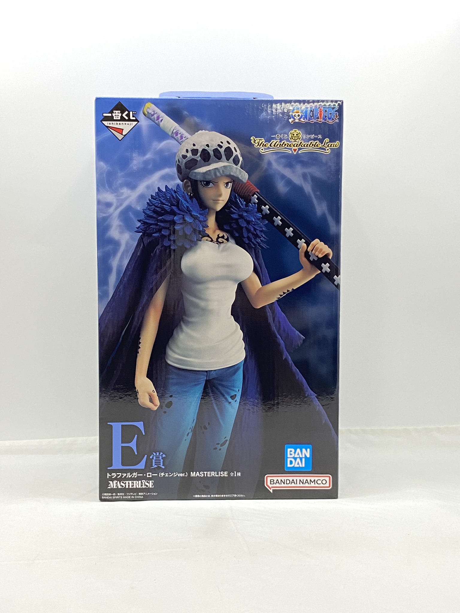 ワンピース　一番くじ　B賞ペポ D賞ドフラミンゴ E賞ロー(チェンジver) E賞は「女体化ロー」のフィギュア！「ワンピース」新作一番くじの全